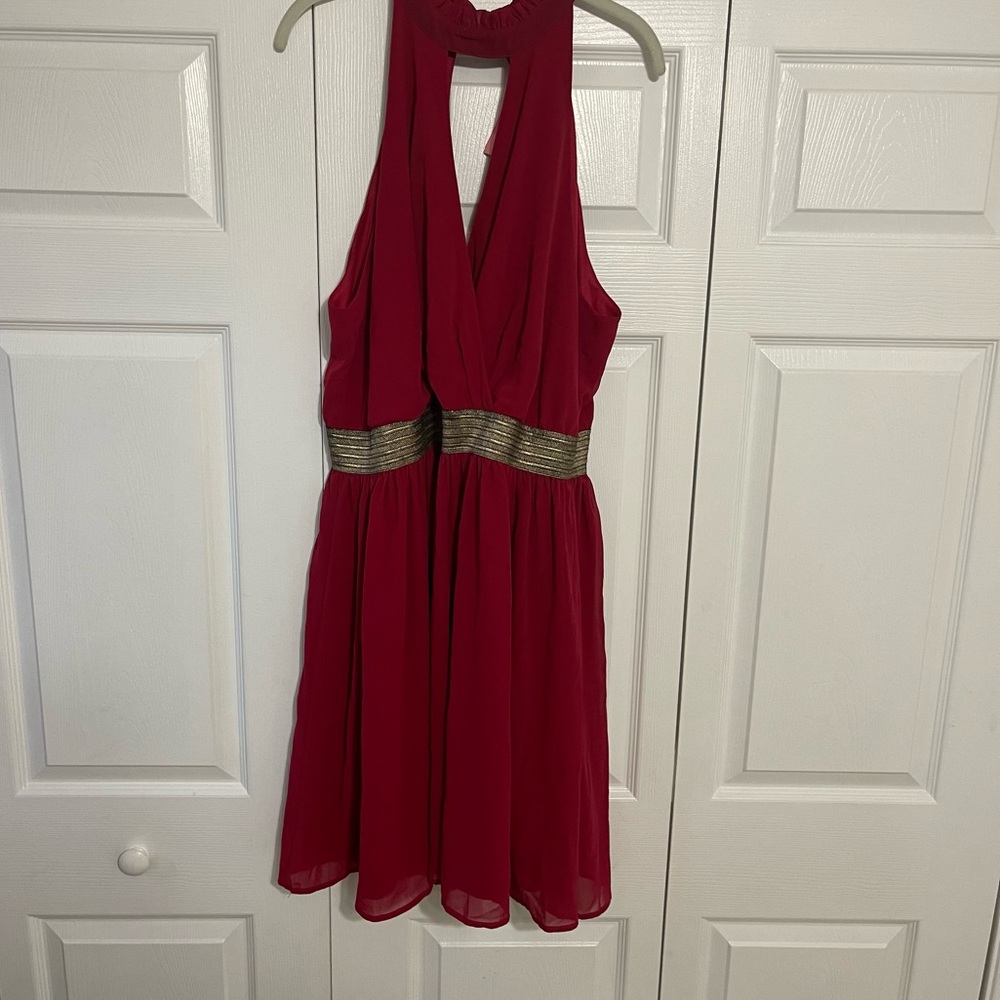 Surplus Chiffon Flared Dress